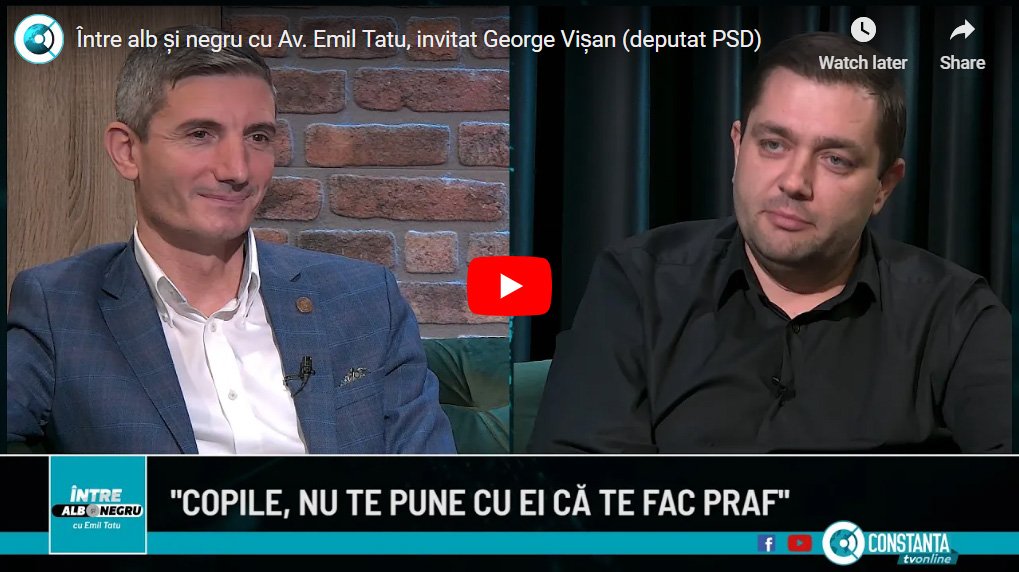 Între alb și negru – cu Emil Tatu