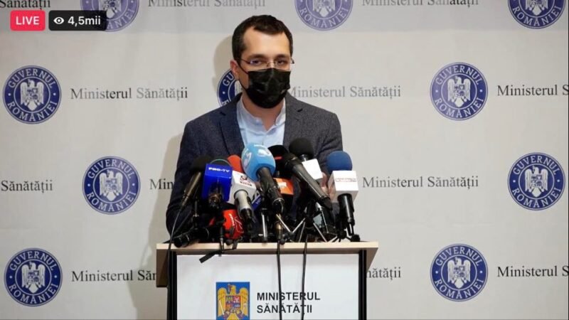 UPDATE! Reacția lui Vlad Voiculescu după ce a fost surprins fără mască pe holurile Parlamentului: Fără îndoială, am greșit și toate criticile sunt justificate