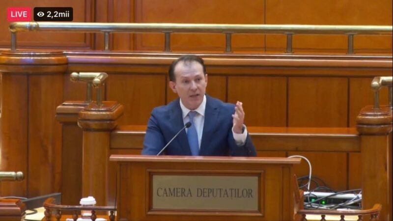 Florin Cîțu va cere demisia președinților Senatului și Camerei Deputaților, Anca Dragu și Ludovic Orban, dacă CCR dă dreptate Guvernului pe sesizarea privind moțiunea de cenzură