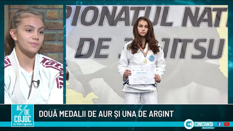 Campioana Daria Kraus este la Constanța Tv cu Dan Cojocaru – „Ac de cojoc”