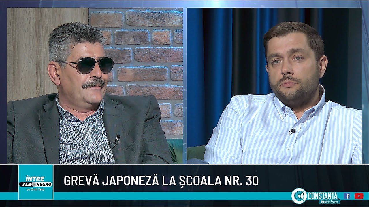 Grevă japoneză la Școala Gimnazială nr. 30 din Constanța – „Între alb și negru” cu Emil Tatu