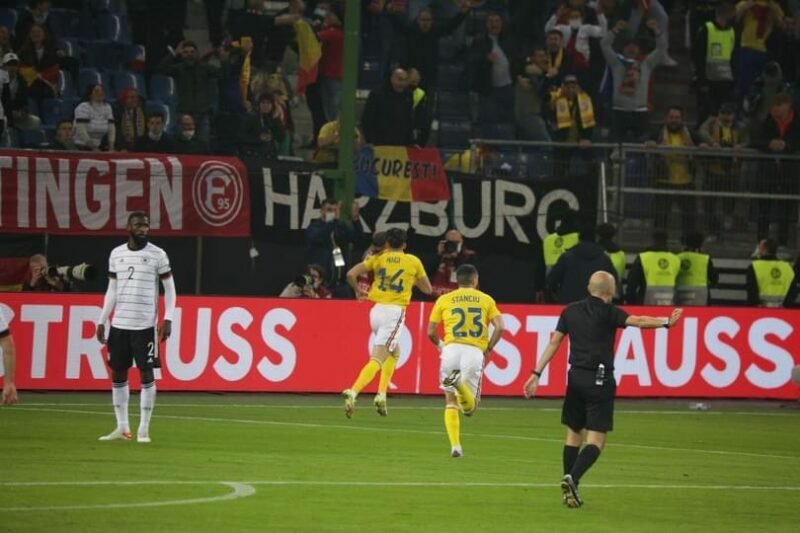 Germania – România 2-1: „Tricolorii” au condus timp de 52 de minute după ce Ianis Hagi a reușit faza serii, însă nemții au întors scorul până la final