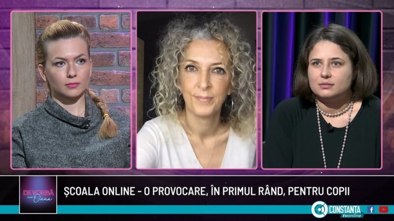 Școala online – o provocare pentru elevi, părinți și cadre didactice – „De vorbă cu Oana”