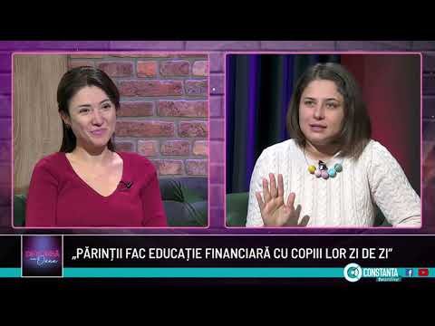 Educatie financiara pentru copii si adulti, la „De vorbă cu Oana” – cu Oana Yücel