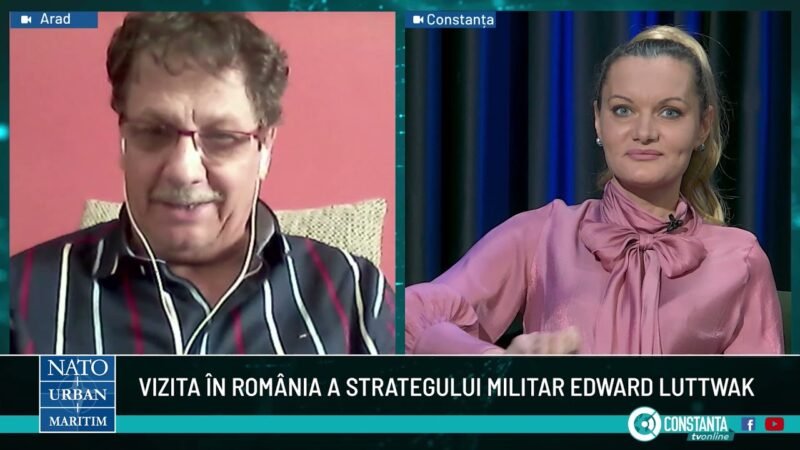 Vizita în România a strategului militar Edward Luttwak, la NATO Urban Maritim – cu Mădălina Neacșu