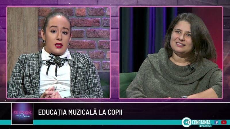 Educațiă muzicală pentru cei mici și cei mari la „De vorbă cu Oana”