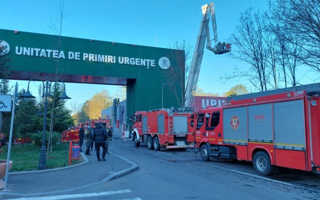 Un incendiu a avut loc, marți dimineață, la Spitalul Bagdasar-Arseni. Opt pacienți au fost evacuați, nu au existat victime