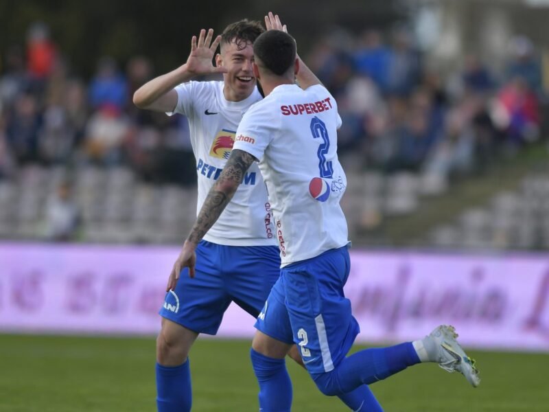 FC Argeș – Farul 0-2: Prima victorie în play-off pentru echipa antrenată de Gheorghe Hagi