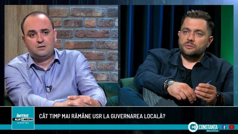 USR Constanța, între guvernare locală și opoziție – „Între alb și negru”, cu Emil Tatu