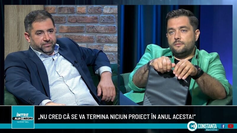 În 2022, Consiliul Județean nu va finaliza niciun proiect! – „Între alb și negru” cu Emil Tatu