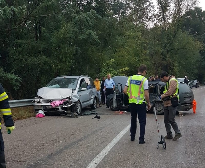 Accident grav pe DN3