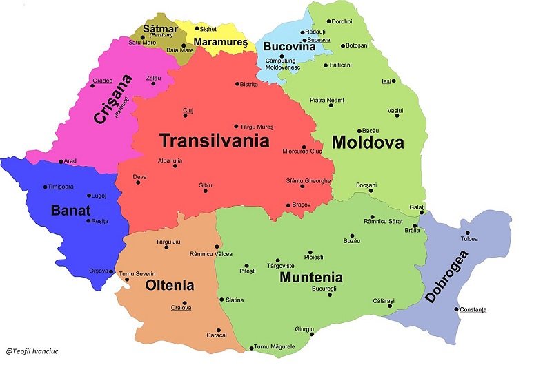 Guvernul începe reoganizarea teritorială a României