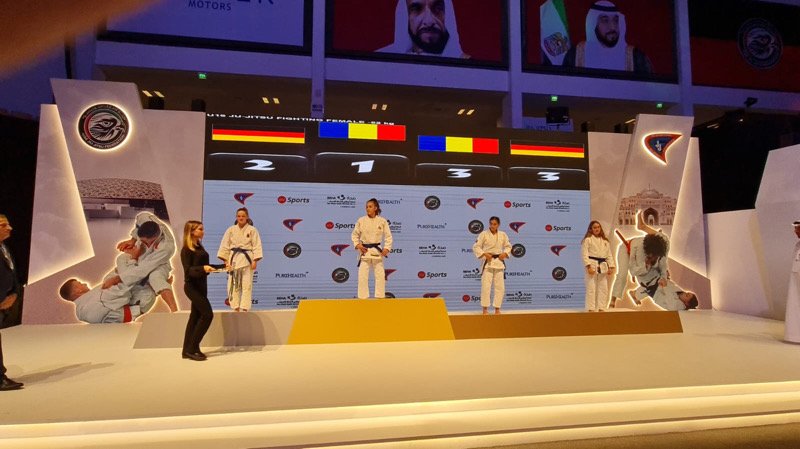 Daria Kraus, campioană mondială la Ju jitsu