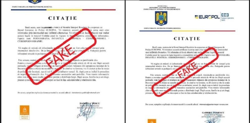 ATENȚIE! Nu dați curs acestor tipuri de e-mail!