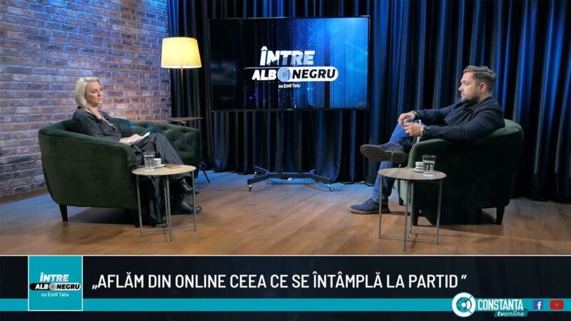 „Se ascut cuțitele în PSD Constanța”; la „Între alb și negru” cu Emil Tatu