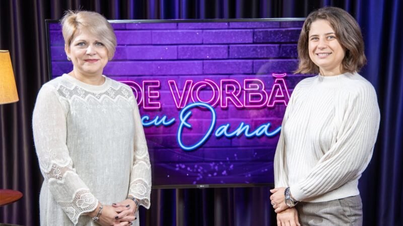 Despre abandonul școlar, la „De vorbă cu Oana”