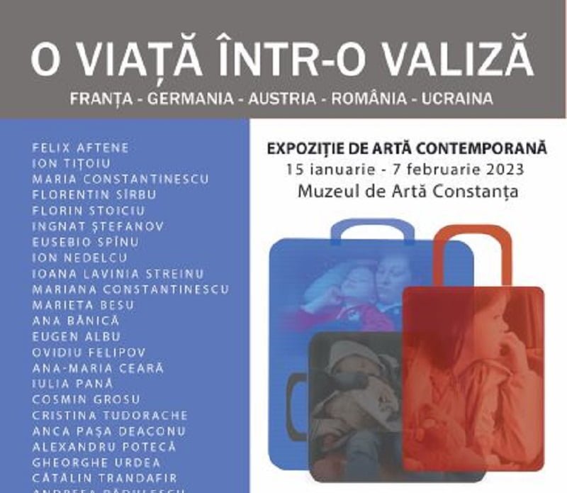 Muzeul de Artă Constanţa prezintă expoziția ,,O viață într-o valiză’’