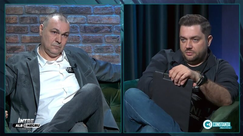 CSM Constanța, în spatele poleielii, la „Între alb și negru” cu Emil Tatu