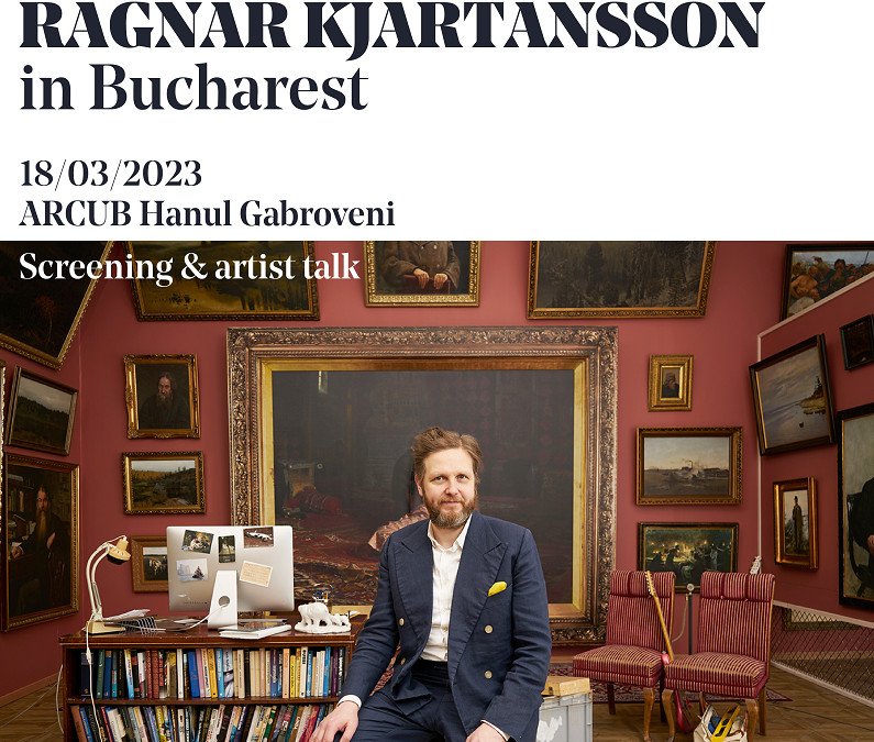 Autor al celei mai bune lucrari de arta a secolului, superstarul international Ragnar Kjartansson vine in premiera la Bucuresti pe 18 martie