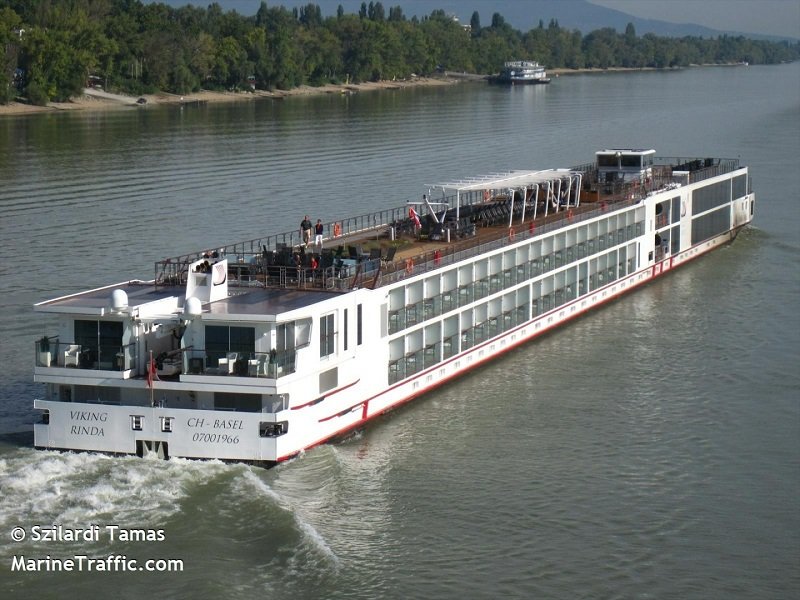 Nava „Viking Rinda”, escală în portul Constanţa / Nava are 166 de turişti la bord, majoritatea americani