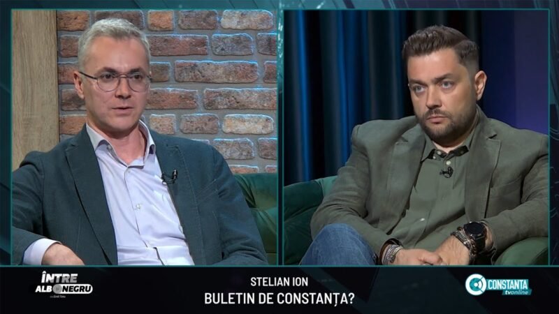 Stelian Ion, buletin de Constanța? „Între alb și negru” cu Emil Tatu