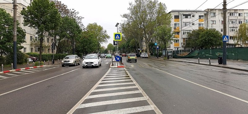 Trecerea de pietoni cu scuar de pe strada Soveja se desființează 