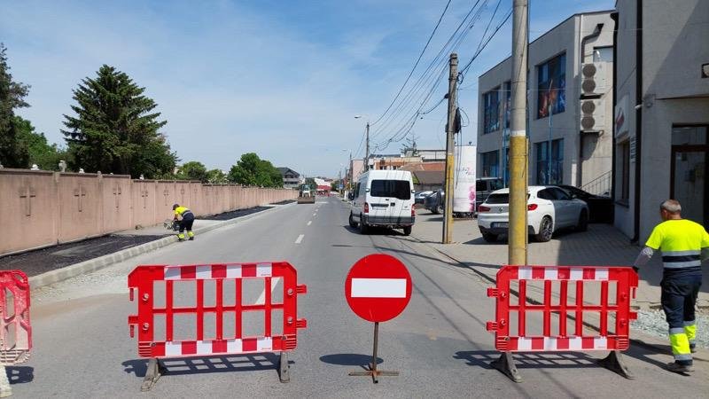 Strada Theodor Burada este închisă temporar