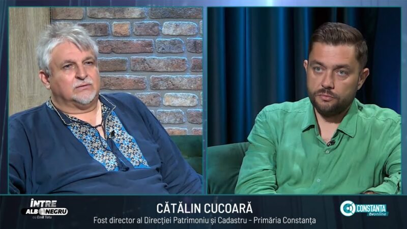 Fostul director al Direcției Patrimoniu și Cadastru la „Între alb și negru” cu Emil Tatu