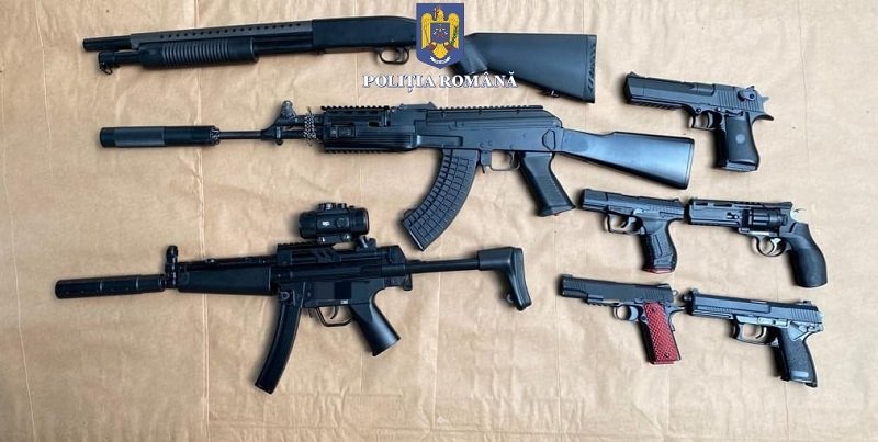 Operațiune de amploare în județul Constanța: Percheziții la domiciliile a 9 suspecți de încălcare a regimului armelor
