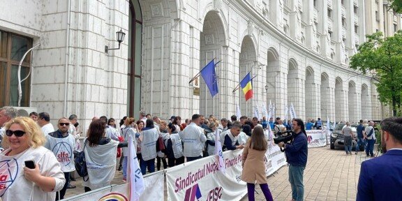 sindicat protest sanatate SINDFISC