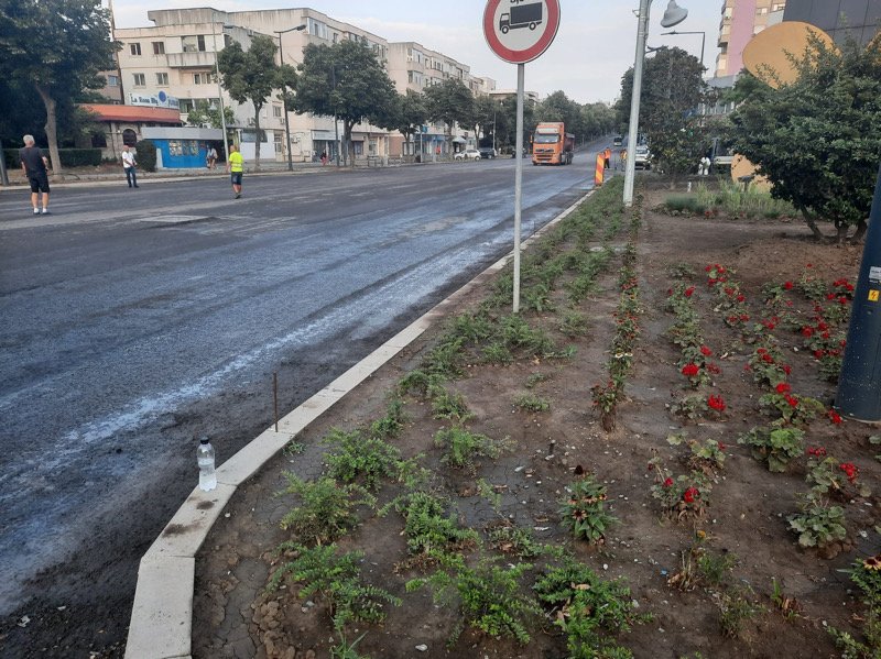 Restricții auto la intersecția bulevardului Tomis cu bulevardul Lăpușneanu