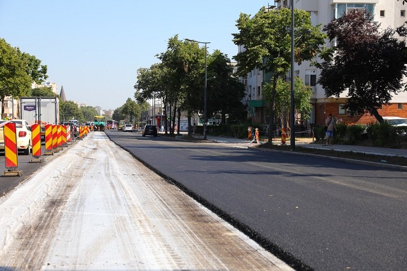 Lucrări de asfaltare pe bulevardul Alexandru Lăpușneanu – Ajustări în trafic pe sectorul Dacia-Trocadero