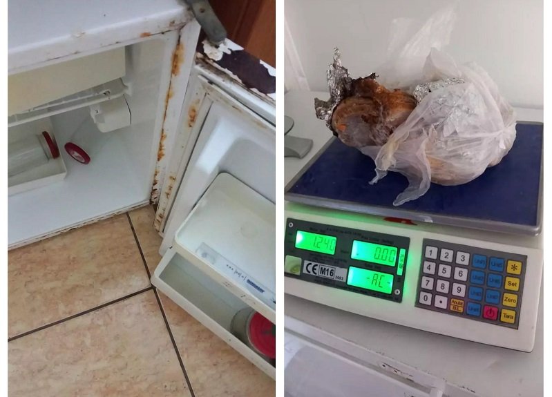 FOTO Ce au găsit comisarii ANPC la vila din Costinești în care mai mulți turiști s-ar fi îmbolnăvit: Mizerie și alimente depozitate în condiții improprii