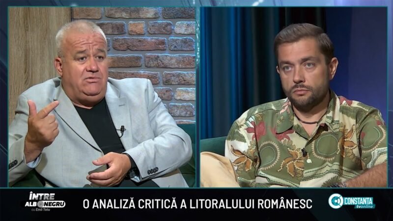 O analiză critică a litoralului românesc, la „Între alb și negru” cu Emil Tatu