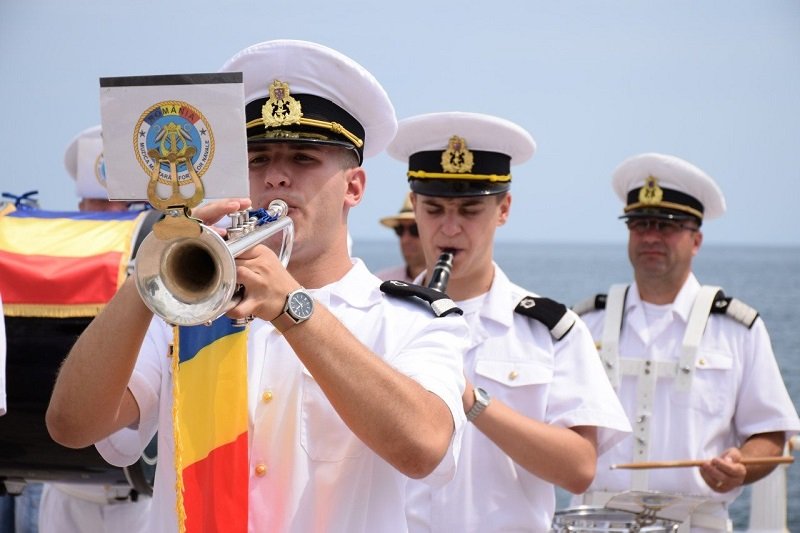 Spectacole susținute de Muzica Militară a Forțelor Navale cu prilejul sărbătoririi Zilei Marinei Române