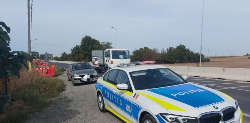 Mai mulţi şoferi au rămas fără permis după un control al poliţiştilor rutieri constănțeni. Au fost date şi 201 amenzi