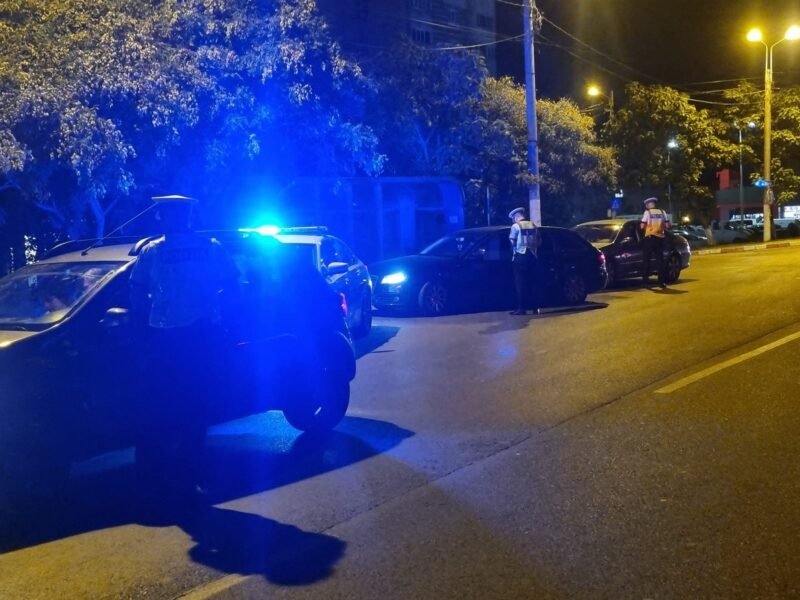 Acţiune de amploare a poliţiştilor din Năvodari. 29 de şoferi au rămas fără permis din cauza vitezei