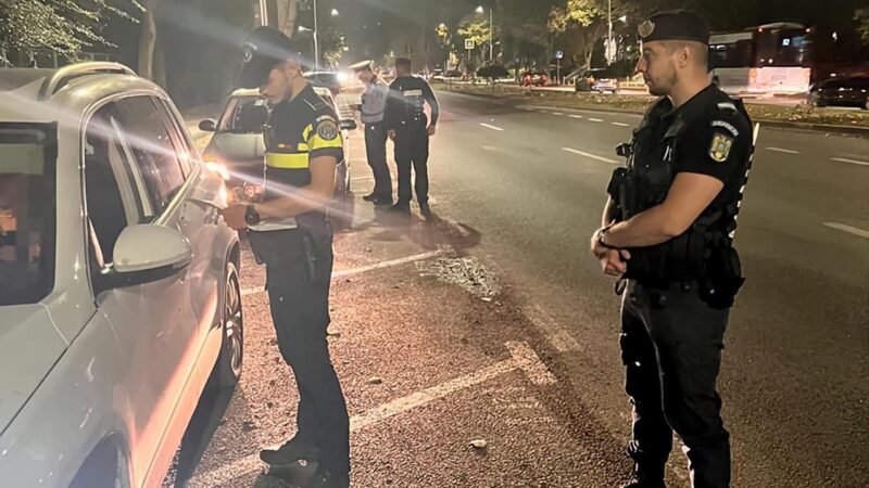 Acţiunea „Blocada” continuă în Constanța. Polițiștii au verificat zeci de şoferi