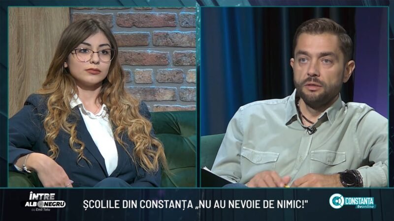 Școlile din Constanța „nu au nevoie de nimic!” – „Între alb și negru” cu Emil Tatu