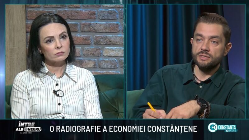 O radiografie a economiei constănțene – „Între alb și negru” cu Emil Tatu