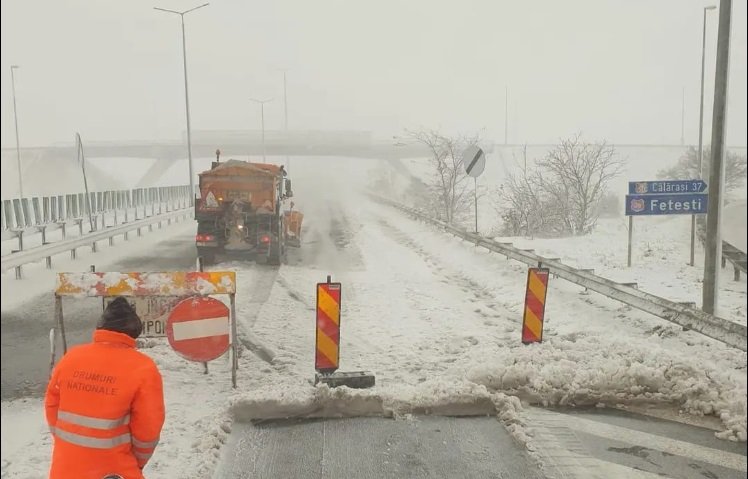 ATENŢIE, ŞOFERI! Circulaţie închisă pe Autostrada Soarelui A2