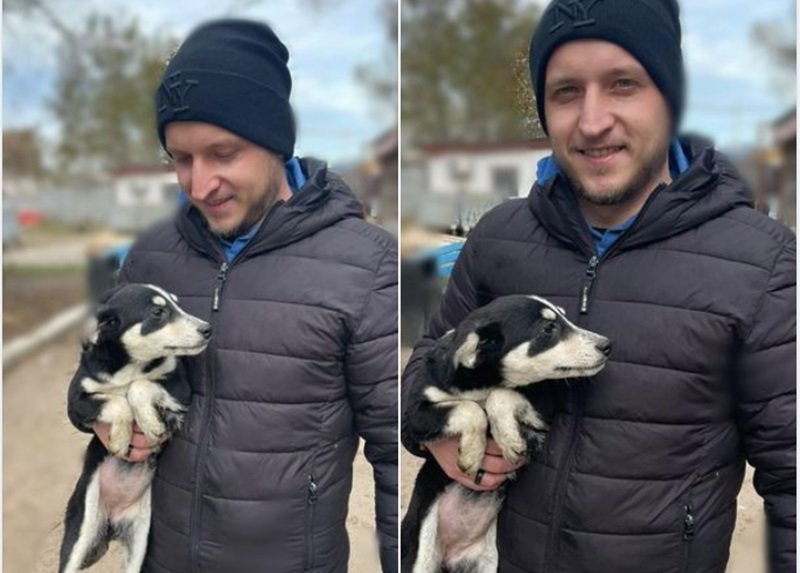 „Este uimitor cum un suflet atât de mic poate aduce atâta fericire în viața unui om”. O cățelușă de 4 luni a fost adoptată de un tânăr constănţean