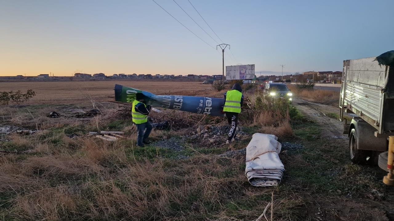 (FOTO) Furtuna a făcut ravagii și în Ovidiu. Primăria anunță că 85% dintre probleme au fost deja remediate