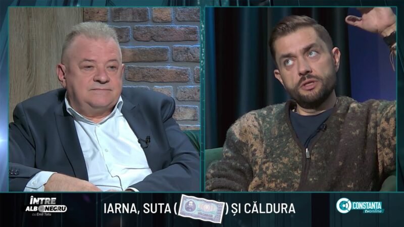 Iarna, suta și căldura – „Între alb și negru” cu Emil Tatu