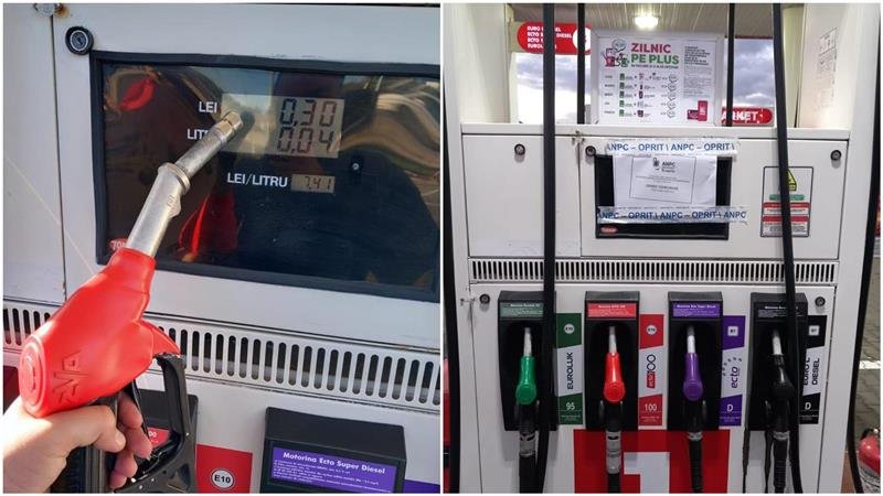 Inspectorii ANPC au amendat Lukoil cu 55.000 de lei și au dispus oprirea temporară a unei stații pentru că fura la pompă