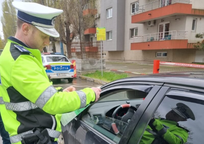 Acţiune a poliţiştilor constănţeni pentru prinderea vitezomanilor