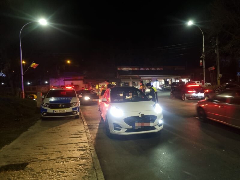 Continuă acţiunea „Blocada”, în judeţul Constanţa. Peste 200 de şoferi au fost testați cu aparatul etilotest, 34 au rămas fără permis de conducere