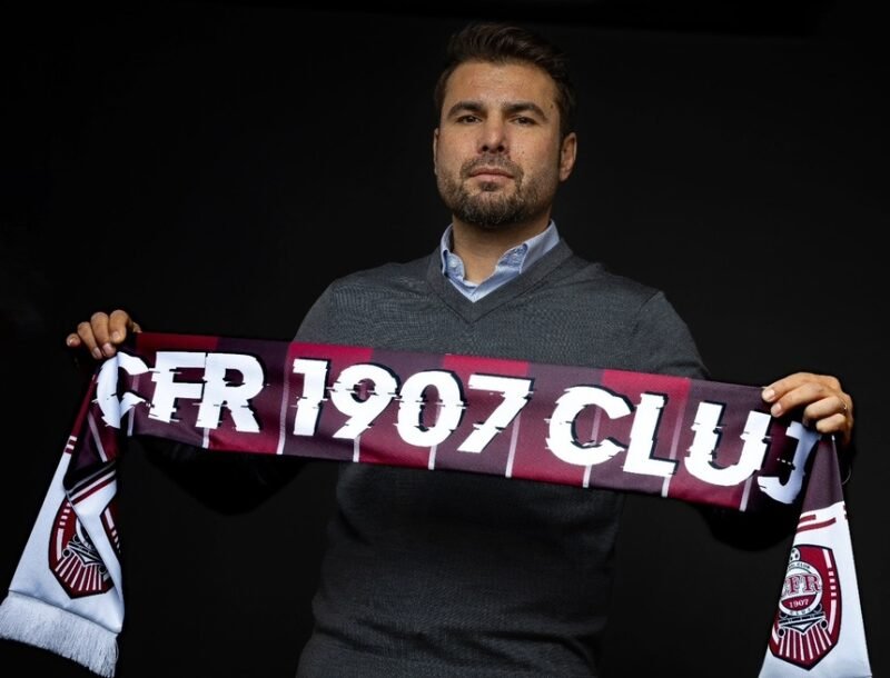 Adrian Mutu este noul antrenor al CFR Cluj. „Sunt mândru şi onorat că fac parte din această familie”