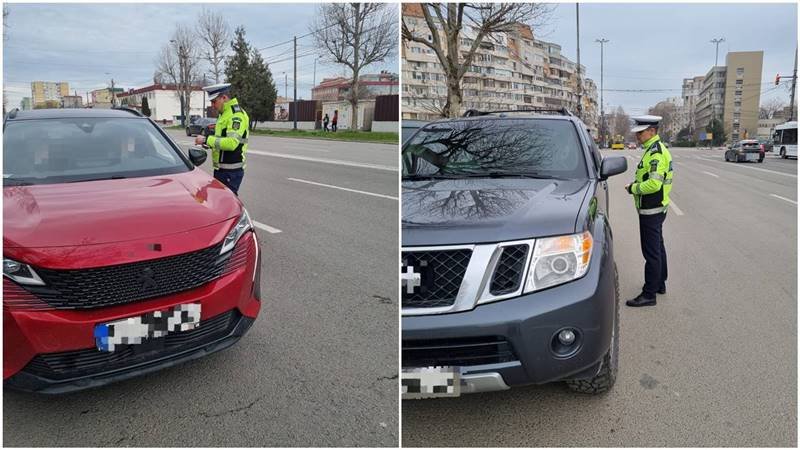 CONSTANȚA. Acțiune pentru creșterea gradului de siguranță rutieră: oamenii legii au dat amenzi în valoare totală de 32.000 de lei
