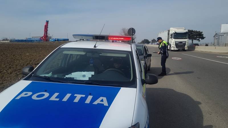 Acțiunea Blocada în orașul Hârșova. Bărbat prins la volan cu o alcoolemie de 1,04 mg/l alcool pur în aerul expirat